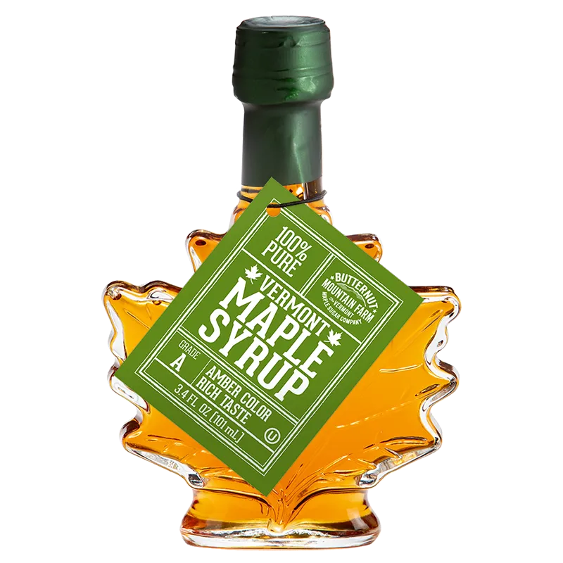 ORGANIC 12 fl. oz.  Maple Syrup Glass Bottle — Marvin's Country Store